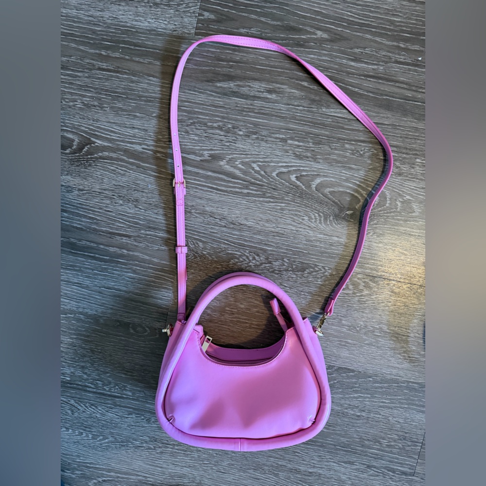A New Day Pink Purse with Detachable Crossbody Strap